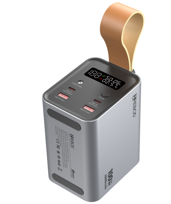 BATERIA HREBOS PREMIUM POWERBANK PB-996 100W 60.000 mAh