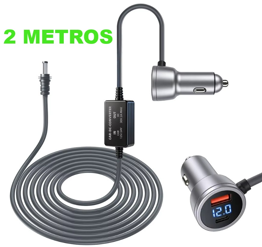 AMPLIFICADOR DE VOLTAJE CON VOLTIMETRO CONVERTER DE 2M